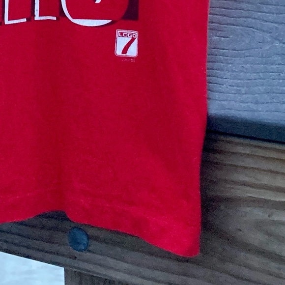 Vintage Chicago Bulls 1993 Three Peat NBA World Champions Single Stitch FOTL Tee - Picture 6 of 6